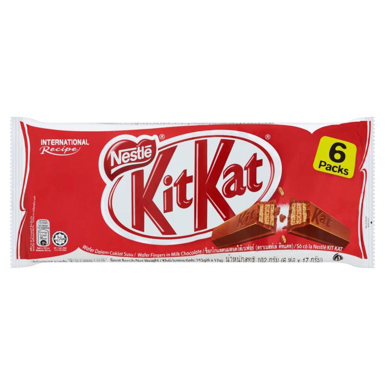 Bánh KitKat Chocolate Milk 102g