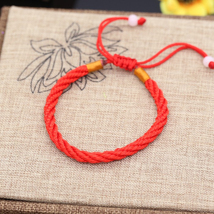 Vòng Tay Chỉ Đỏ May Mắn💝Vòng Tay May Mắn💝Lắc Chỉ Đỏ Bình An XBV29-ROXI | BigBuy360 - bigbuy360.vn