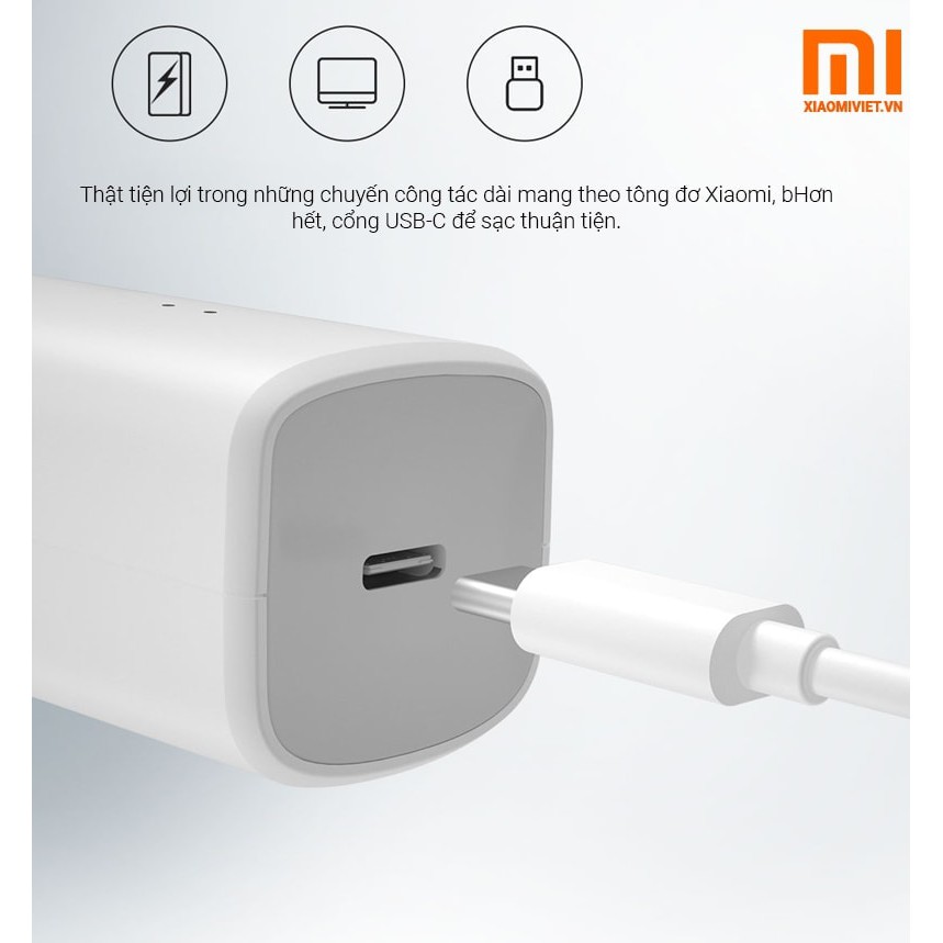 Tông đơ hớt tóc chính hãng bằng điện Xiaomi Enchen Boost - 2 tốc độ - An toàn cho trẻ em và nam giới