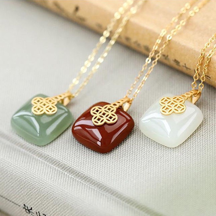 Vòng cổ Mặt Đồng Xu Cổ Điển