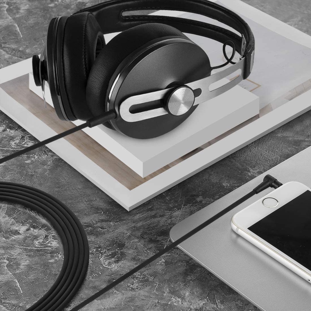 Giắc Cắm Tai Nghe 1.2m Cho sennheiser momentum 3 momentum 2.0 2.5mm aux