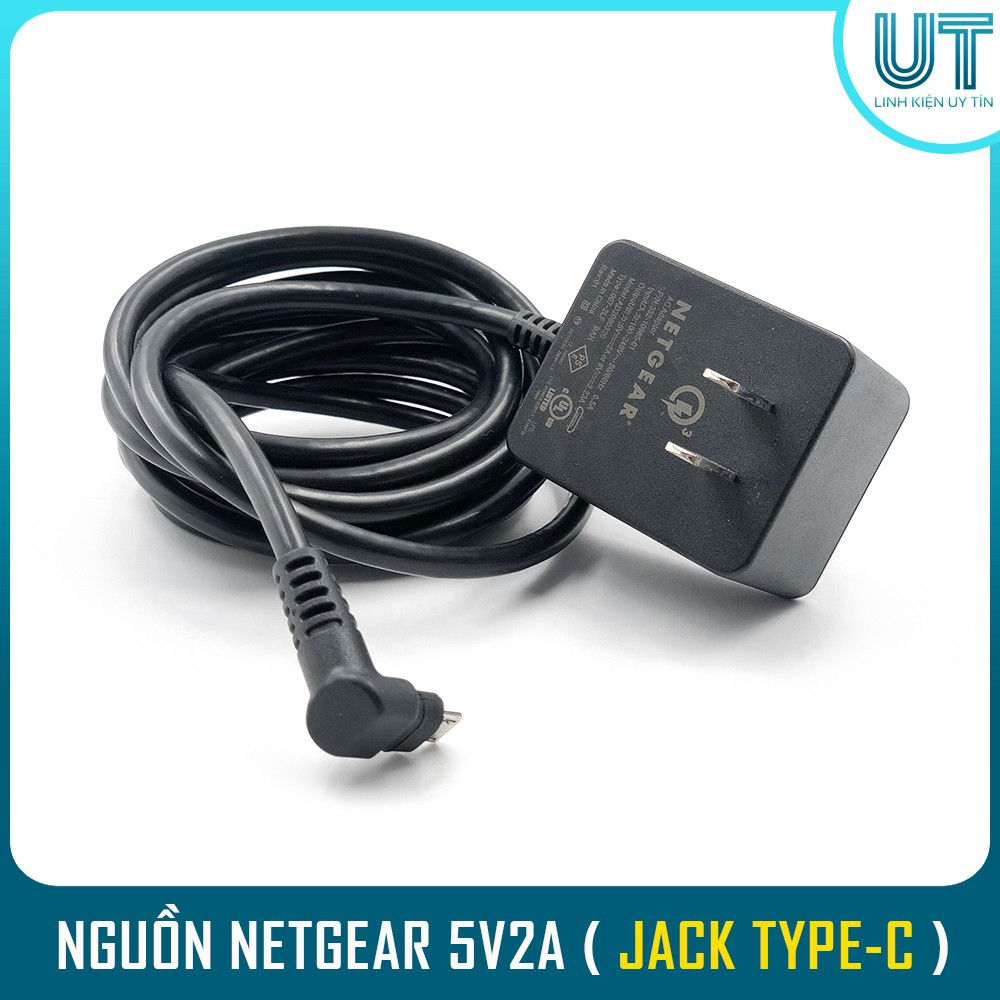 Nguồn Sạc Adapter 5V2A USB Type C  - Có sạc nhanh Quick Chager 3.0 ( Hãng Netgear )