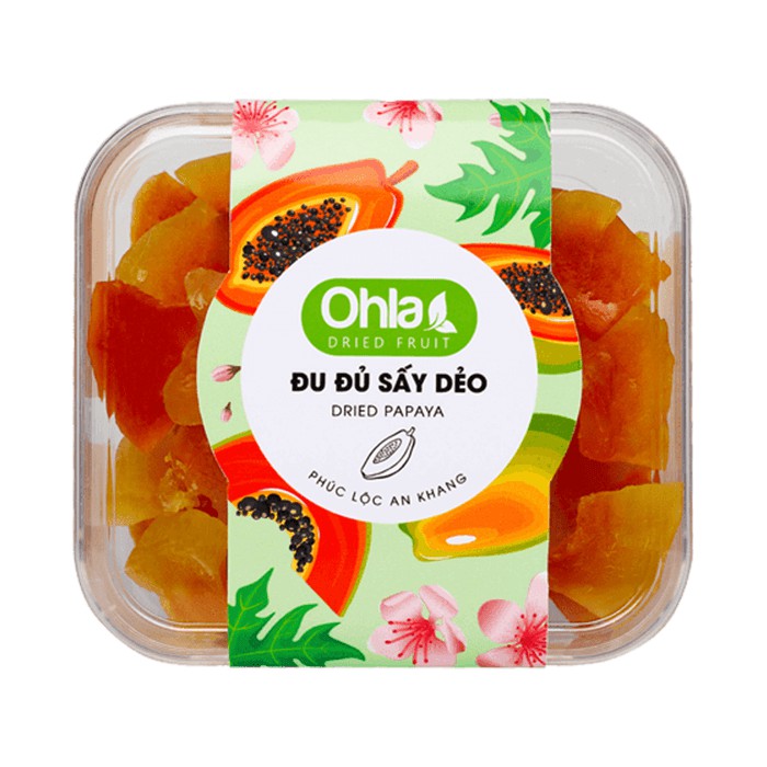 Combo Tết 2021: 6 Hộp Trái cây sấy dẻo Ohla 100% Organic | TẶNG: 1 Túi Hạt Ngũ Cốc & 1 Túi Hạt Óc Chó Ohla