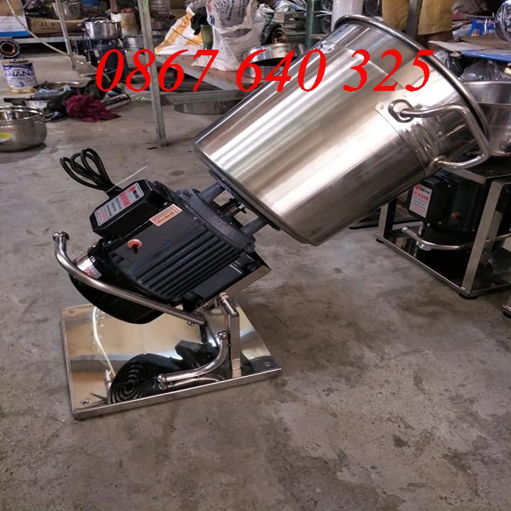 Máy làm tương ớt tương cà loại 3kg chân inox