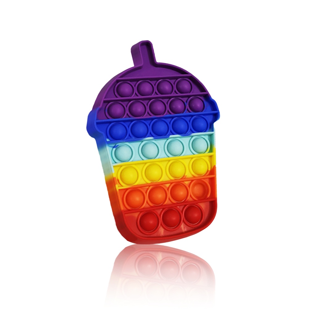 Đồ Chơi Bóp Tay Giảm Stress Hình Cây Kem Bằng Silicone