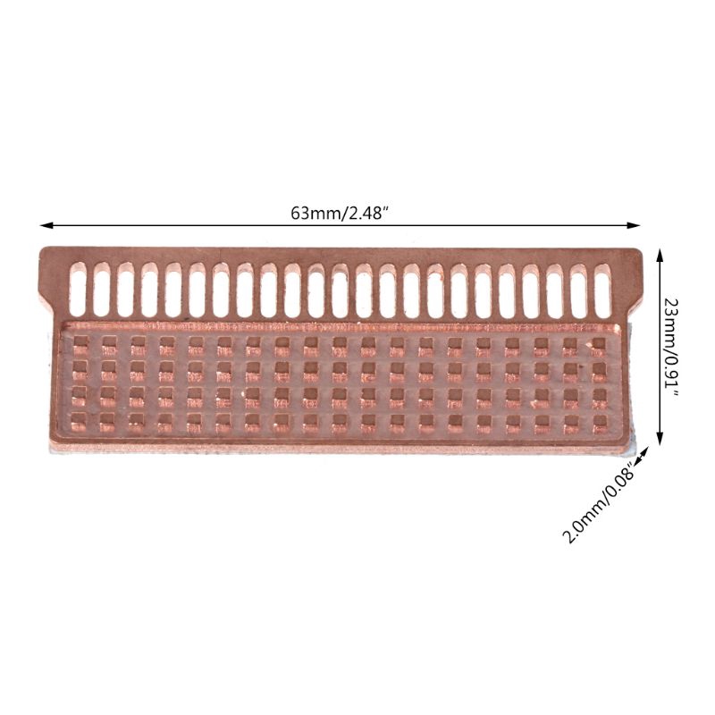 Bộ Tản Nhiệt Bằng Đồng Cho Laptop Ddr1 Ddr2 Ddr3 Ddr4