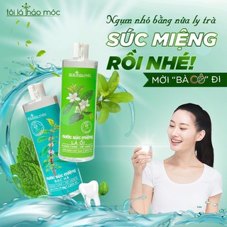 Nước súc miệng Lá Ổi   - Tôi Là Thảo Mộc