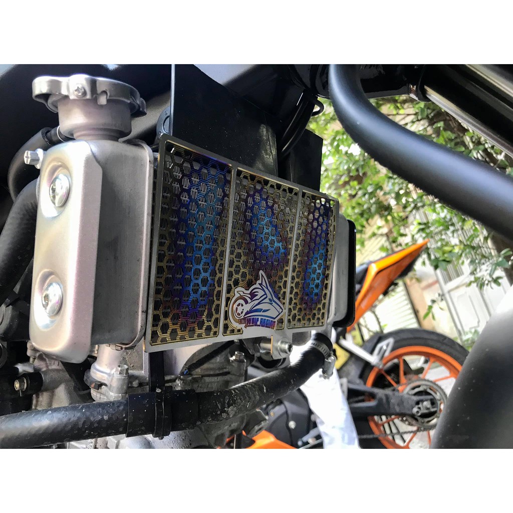 Che két nước 3D Titanium cho R15v3 ,MT-15 ,FZ-155 ,XSR- 155