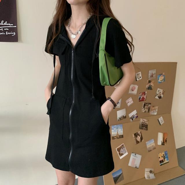 Đầm ngắn thời trang mùa hè hàn quốc dành cho nữ