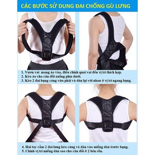 Đai Chống Gù Lưng Nam Nữ