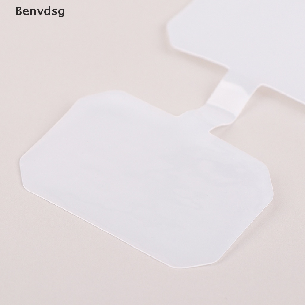 Set 5 Thẻ Chuyển Đổi Dây Điện Bằng Nhựa Trong Suốt Kèm Móc Treo Tiện Dụng