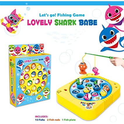 [Fishshing Game] Đồ Chơi Câu Cá 15 Fish+ 3 Cần Câu