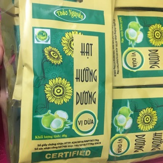 Combo sỉ 40 gói hướng dương vị dừa 40gr THẢO NGUYÊN