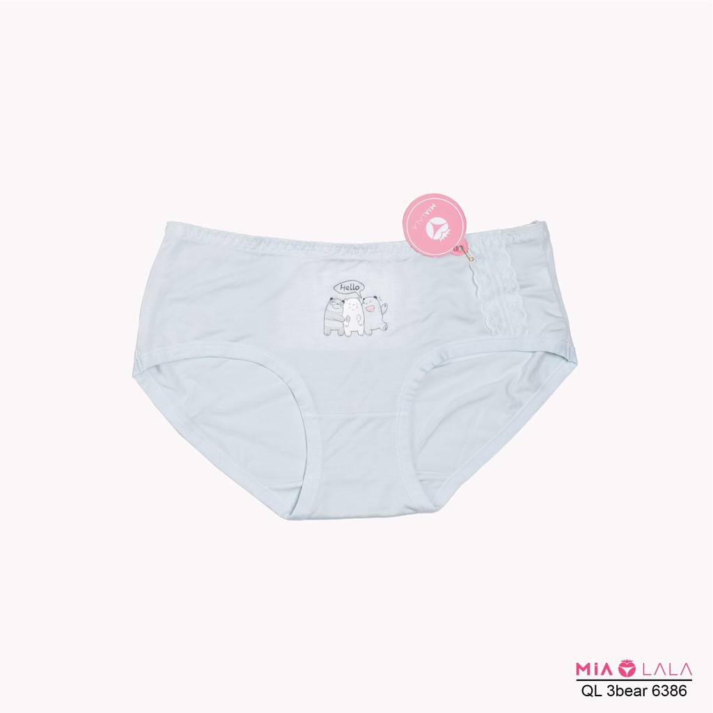 Quần lót nữ Mialala cotton co giãn thoải mái, thấm hút an toàn sức khỏe 6386 NQ1210107 | BigBuy360 - bigbuy360.vn