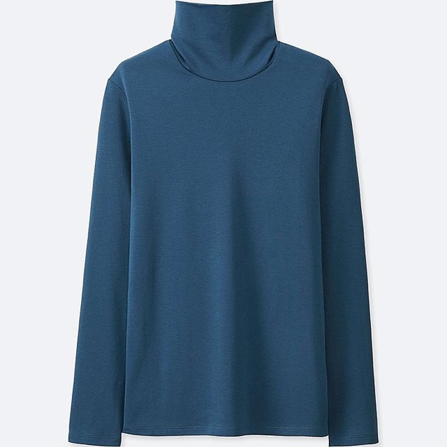 Áo thun cổ lọ supima cotton xuất Nhật