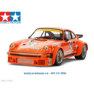 24328 mô hình xe ô tô 1/24 scale porsche turbo rsr type 934 jagermeister