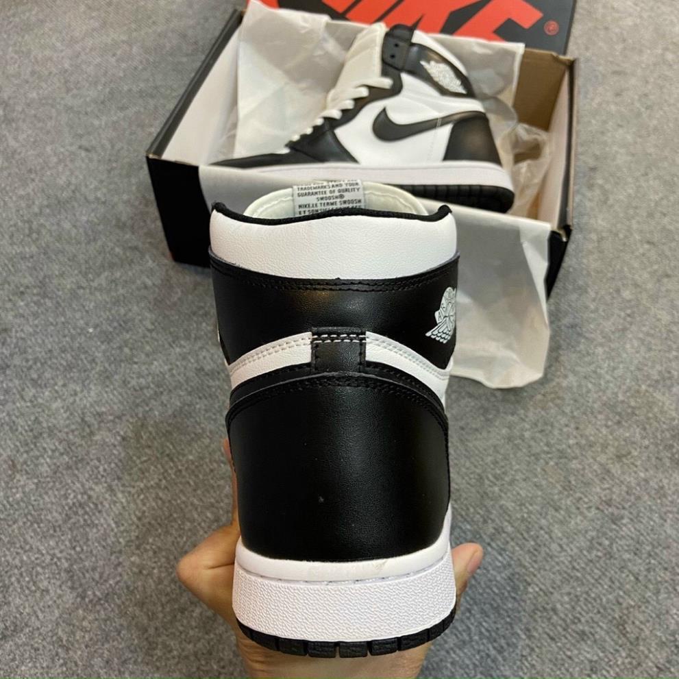 Giày jordan cổ cao đen trắng giày jordan panda thể thao jd1 nam nữ giá rẻ full box bill G04