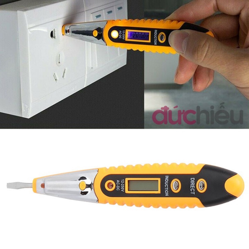 Bút thử điện,bút dò điện thông minh đa năng AC-2 màn hình điện tử