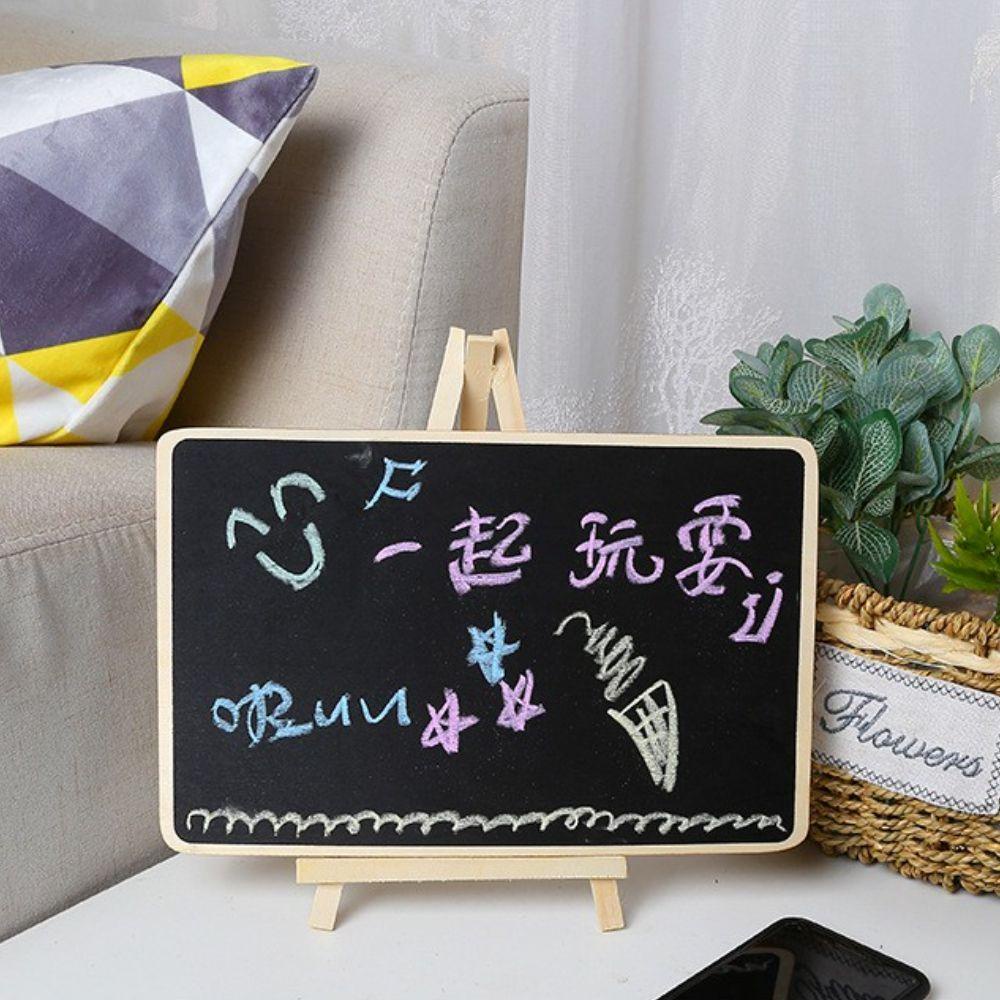 Ivanes bảng đen có chân đế tranh có thể lau để làm danh sách hướng dẫn viết bảng nhắc nhở