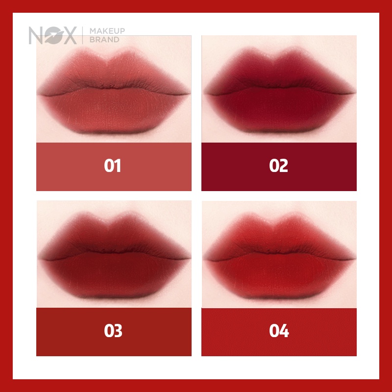 Son môi NOX hiệu ứng lì 2.5g | BigBuy360 - bigbuy360.vn