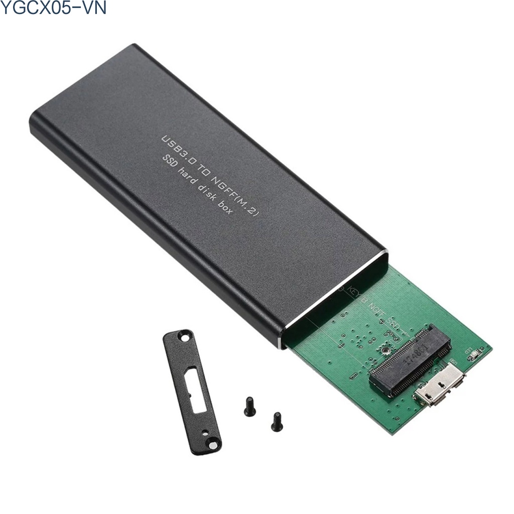 Hộp Đựng Ổ Cứng Chuyển Đổi Ngff M.2 Sang Usb 3.0 5gbps Ssd 2230 / 2242 / 2260 / 2280 mm