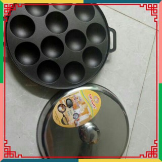 [ SALE SẬP SÀN ] Khuôn Bánh Khọt Thương Hiệu Vạn Lợi 10 lỗ loại 1 Loại Tốt