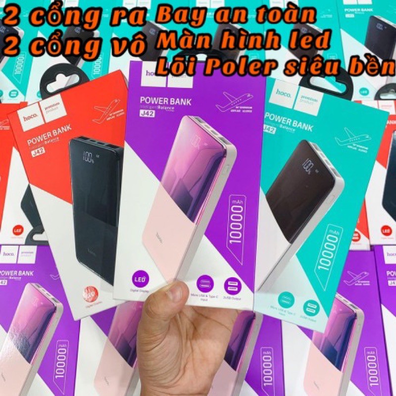 Sạc Dự Phòng Hoco J42 - 10.000 mAh