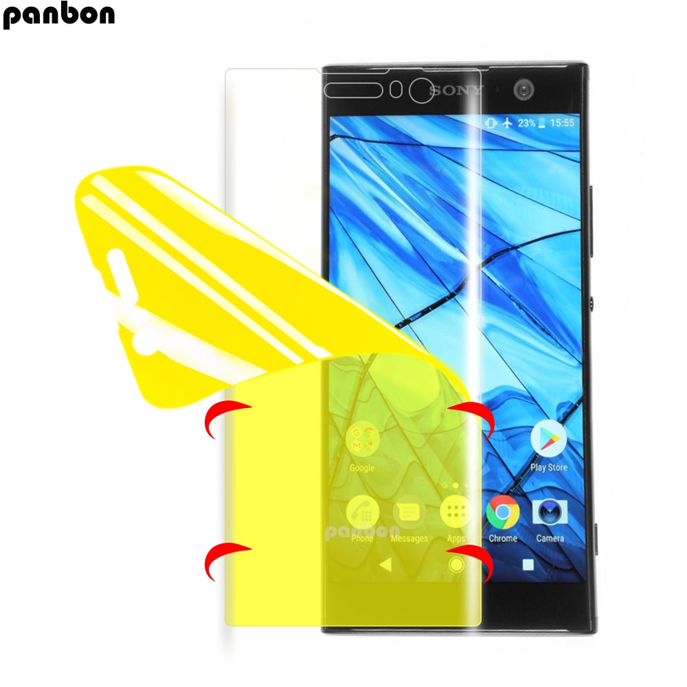 Miếng dán nano mềm trong suốt bảo vệ màn hình Sony Xperia xz3 kèm dụng cụ vệ sinh