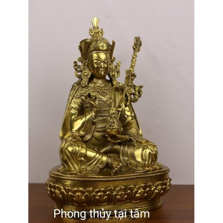 Liên Hoa Sinh bằng đồng  -  Mật Tông - Tượng Đồng Thờ Cúng