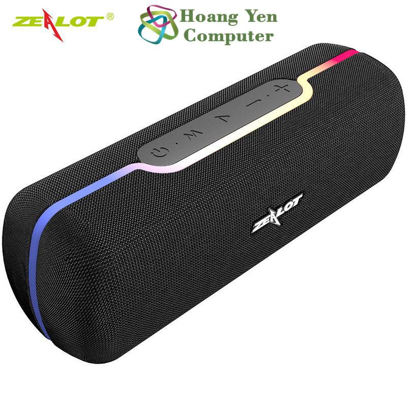 Loa Bluetooth Zealot S55 TWS V5.0 Kiểu Dáng Sang Trong, Âm Thanh Cực Chất - BH 3 Tháng 1 đổi 1