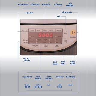 Nồi cơm điện Midea MB-HS4007 1.5L