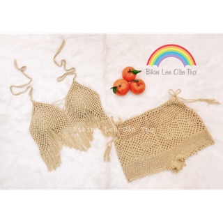 Bikini Len móc (order)