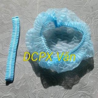 Mũ trùm đầu y tế sử dụng trong phun xăm spa bịch đóng gói 100 cái