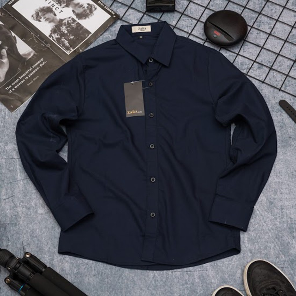 Áo sơ mi, sơ mi nam oxford, chất liệu oxford dày dặn, mặc cực kỳ thoải mái, không xù không bai