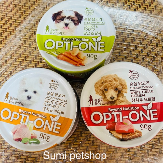 Pate Opti-One nhân sâm nhập khẩu Hàn quốc cho chó