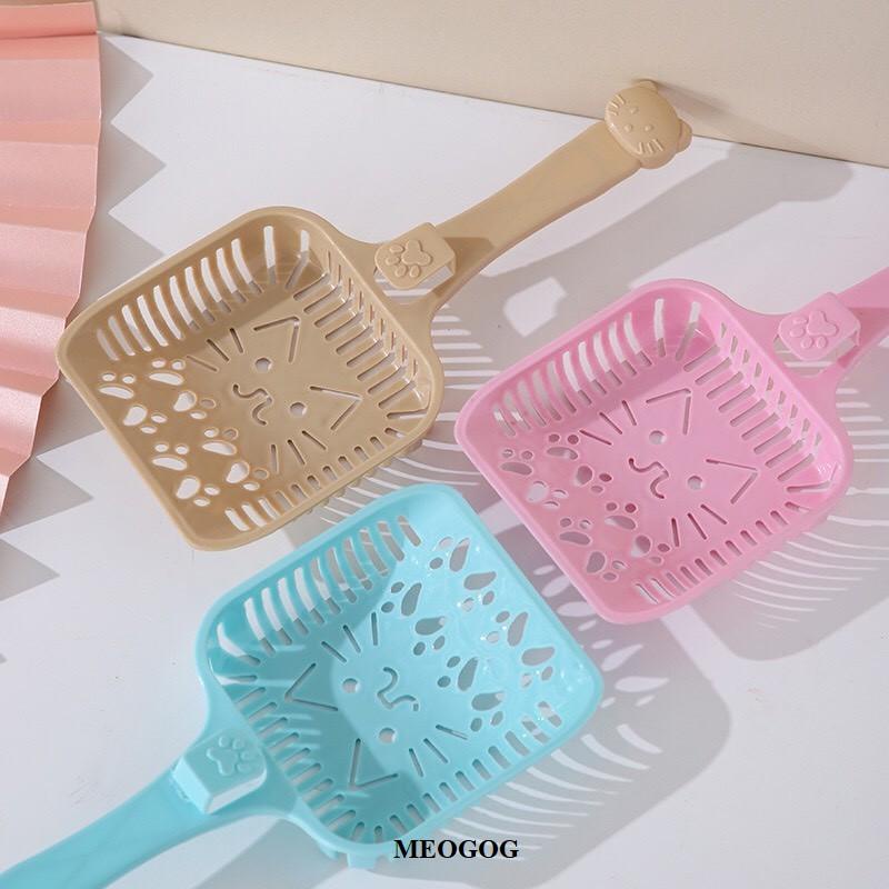Xẻng Lọc Cát Mèo Mẫu Hình Mèo Dễ Thương