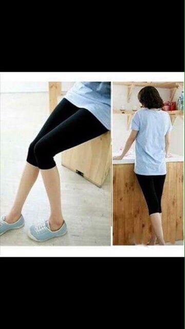 quần legging nâng mông lửng-cotton lạnh loại 1 | BigBuy360 - bigbuy360.vn