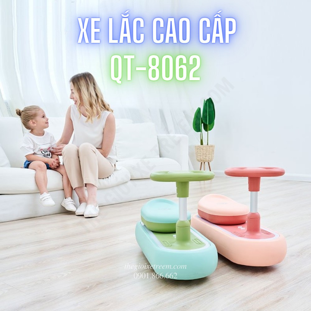 Xe lắc cao cấp cho bé QT.8062