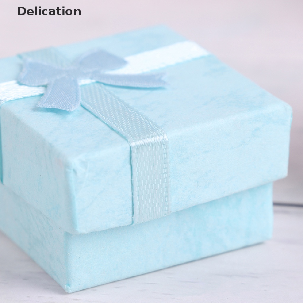 Bộ 10 Hộp Giấy Đựng Trang Sức Làm Quà Tặng Tiện Dụng