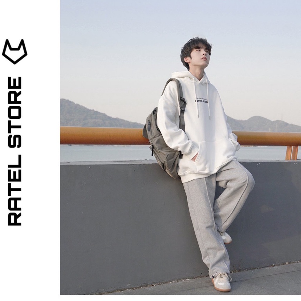 Áo Hoodie Local Brand Nỉ Bông Nam Nữ QUELLA BY ME Unisex Form Rộng