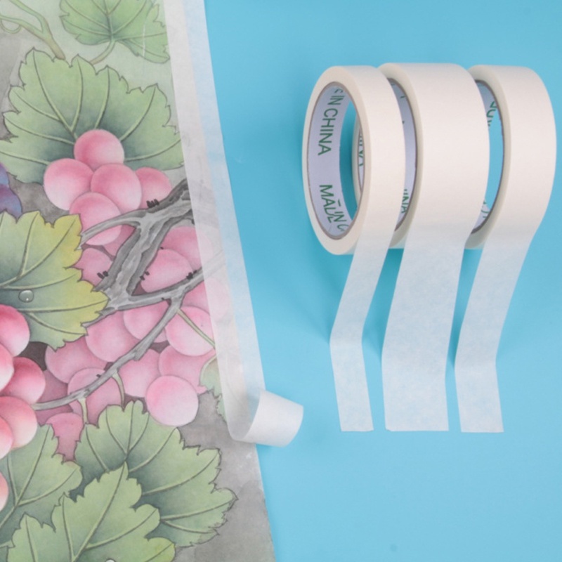 Cuộn Băng Keo Giấy Nghệ Thuật 12mm / 18mm / 24mm / 36mm X20M