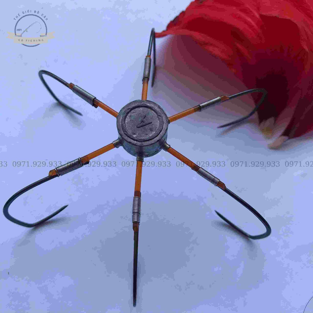 Lưỡi câu Mác - Lục, chì Đáy, cỡ lưỡi 10 - 12 - 14 siêu dính cá