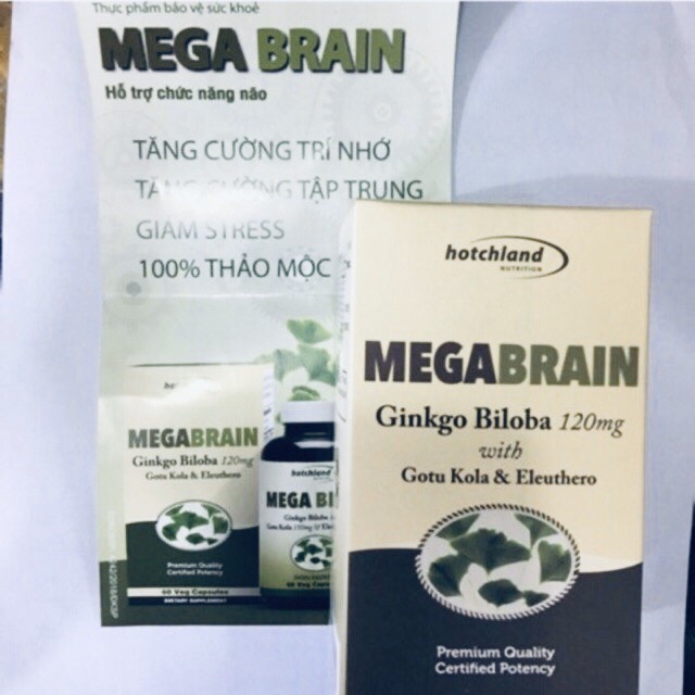 Hoạt huyết dưỡng não Megabrain (USA)