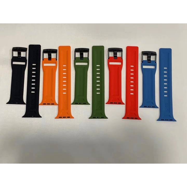 Dây đeo UA. G cao su dành cho AppIe Watch đồng Hồ Thông Minh iWatch series 1/ 2/ 3/ 4/ 5/ 6/ SE Size 38/40/42/44 mm