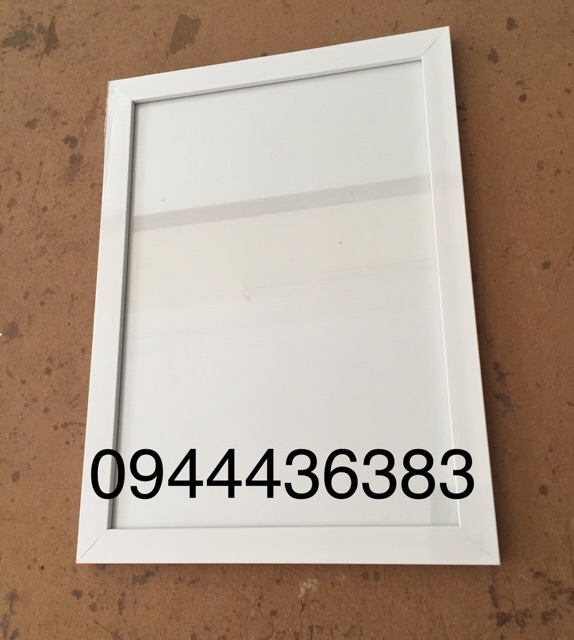 5 khung ảnh A3 mặt mika + 10 đinh 3 chân