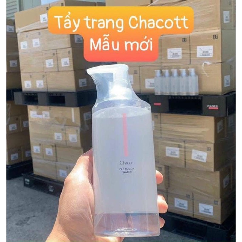 Nước tẩy trang Chacott For Professionals Nhật Bản 500ml mẫu mới