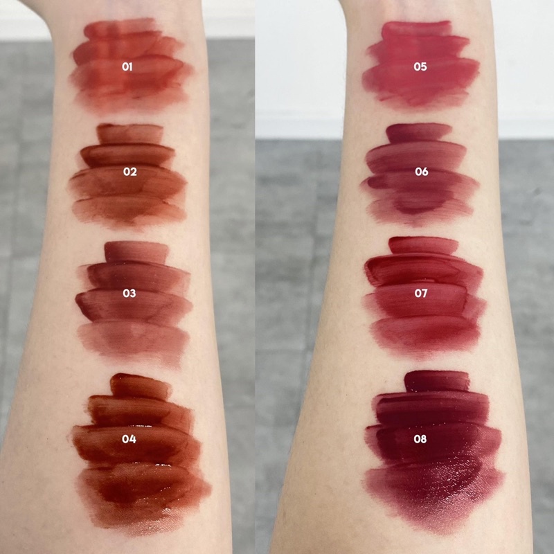 Son Tint Bóng, Siêu Lì Cho Đôi Môi Căng Mọng Romand Dewyful Water Tint 5g