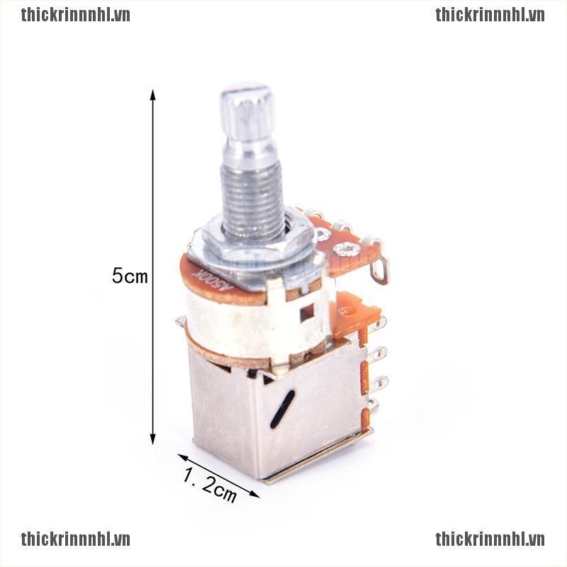 <COD-new>Guitar Switch Knob A500K B500K Push Pull Control Pot Potentiometer Volume