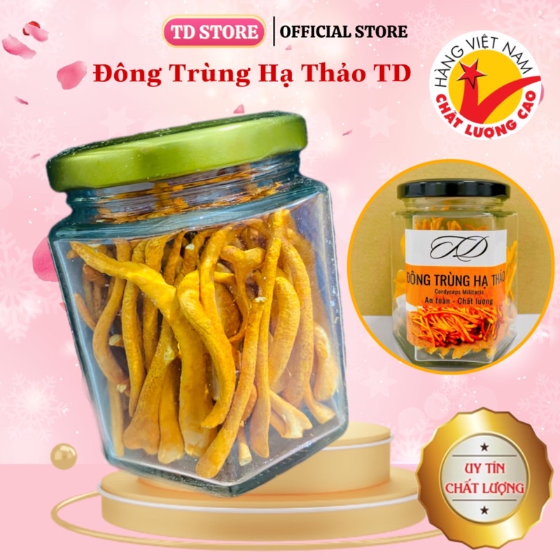 Đông Trùng Hạ Thảo Loại 1 Sấy Thăng Hoa