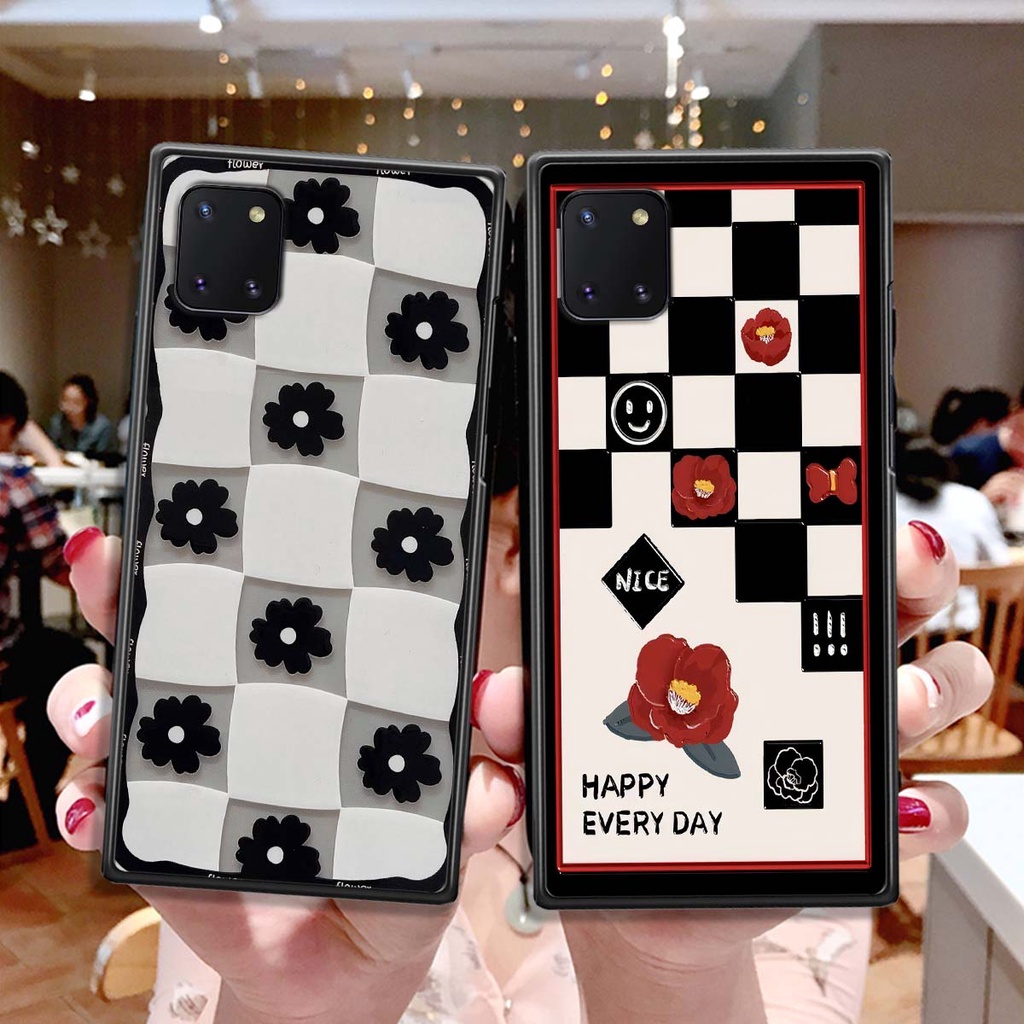 Ốp Samsung Note 10 Lite in hình trái tim, caro kẹo ngọt đầy cá tính siêu đẹp siêu chất